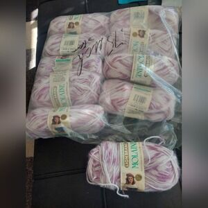 Lion Brand 3-ply mohair‎ look yarn 10 skeins